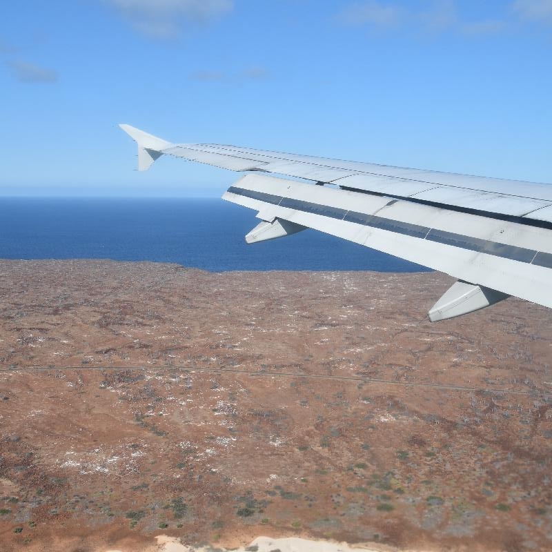Vol en direction des Galapagos